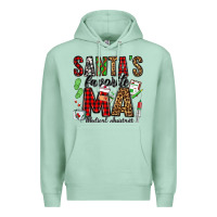 Seafoam santa's favorite ma medical assistant Premium Hoodie - Jasminsmagicworld