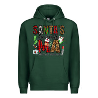 Sports Green santa's favorite ma medical assistant Premium Hoodie - Jasminsmagicworld