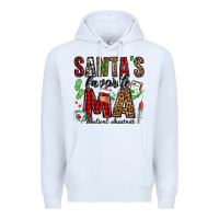 White santa's favorite ma medical assistant Premium Hoodie - Jasminsmagicworld