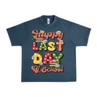 Midnight Navy happy last day of school Urban Heavy Tee - JahusDesignShop