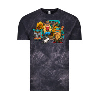 Cloud Black western Truck with gnomes Vintage Tee - HRA Design Shop