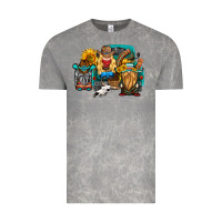 Western Truck With Gnomes Vintage Tee | Teevron