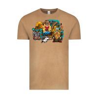 Vintage Camel western Truck with gnomes Vintage Tee - HRA Design Shop