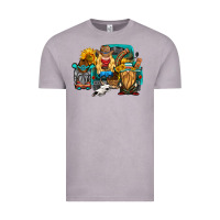Vintage Zinc western Truck with gnomes Vintage Tee - HRA Design Shop