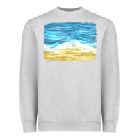 Heather Grey glitter beach background Heavyweight Sweatshirt - HRA Design Shop