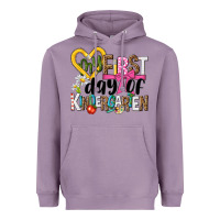 Lavender my first day of kindergarten Heavyweight Hoodie - NancyCooperArtShop