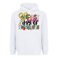 White my first day of kindergarten Heavyweight Hoodie - NancyCooperArtShop
