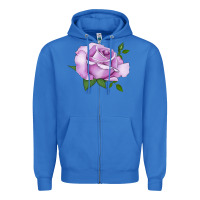 True Royal life's little pleasures rose Zipper Hoodie - LillyAllenDesigns
