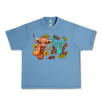 Pebble Blue hay fall heifer Urban Heavy Tee - AdoDesignShop
