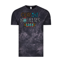 Cloud Black our 1 st mother's day Vintage Tee - CowhideDigitalArt