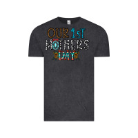 Vintage Black our 1 st mother's day Vintage Tee - CowhideDigitalArt
