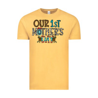 Vintage Mustard our 1 st mother's day Vintage Tee - CowhideDigitalArt