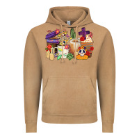 Vintage Camel mexican dia de los muertos coffee cups Vintage Hoodie - CTS Tumbler Store