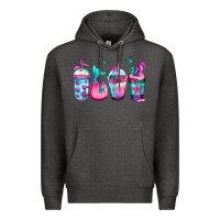 Charcoal Heather mermaid underwater coffee Premium Hoodie - Jasminsmagicworld