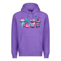 Purple mermaid underwater coffee Premium Hoodie - Jasminsmagicworld