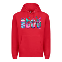 Red mermaid underwater coffee Premium Hoodie - Jasminsmagicworld
