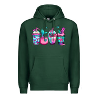 Sports Green mermaid underwater coffee Premium Hoodie - Jasminsmagicworld