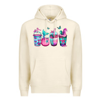 Tofu mermaid underwater coffee Premium Hoodie - Jasminsmagicworld