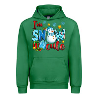 Emerald i'm snow cute Urban Hoodie - texasbilliewilder