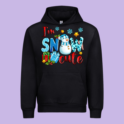 I'm Snow Cute Urban Hoodie Designed By Texasbilliewilder