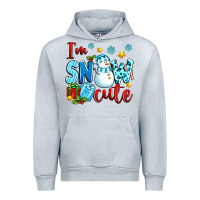 Heather Grey i'm snow cute Urban Hoodie - texasbilliewilder