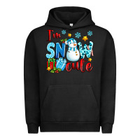 Pigment Black i'm snow cute Urban Hoodie - texasbilliewilder