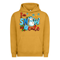 Pigment Peanut Butter i'm snow cute Urban Hoodie - texasbilliewilder