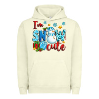 Pigment Pistachio i'm snow cute Urban Hoodie - texasbilliewilder