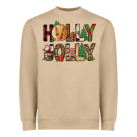 Mushroom holly jolly Heavyweight Sweatshirt - FaDigitalArtStudio