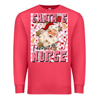 Cardinal santas favorite nurse Premium Sweatshirt - MaliasSmallBusiness