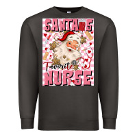 Smoke santas favorite nurse Premium Sweatshirt - MaliasSmallBusiness