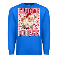 True Royal santas favorite nurse Premium Sweatshirt - MaliasSmallBusiness