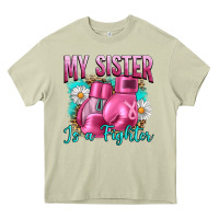 Mossy Breast Cancer My Sister Is A Fighter Heavy Core Tee - Artiststas