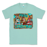 Seafoam merry christmas Classic Tee - JahusDesignShop