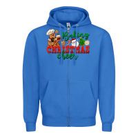 Baking Christmas Cheer Zipper Hoodie | Teevron