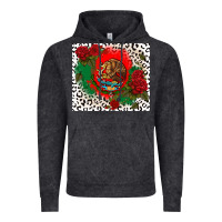 Vintage Black mexican flag and roses Vintage Hoodie - CTS Tumbler Store