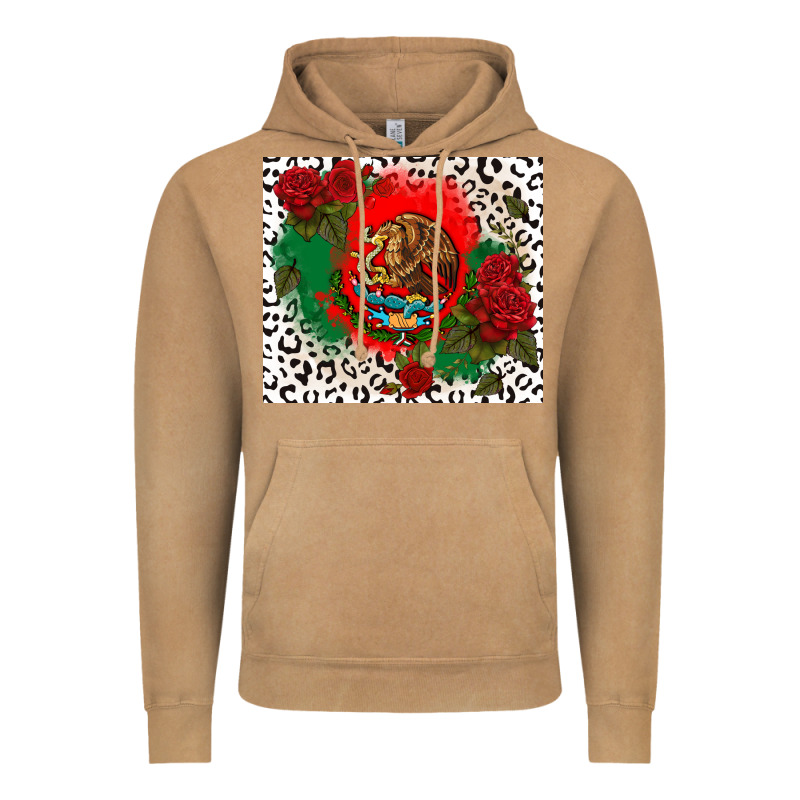 Mexican Flag And Roses Vintage Hoodie by CTS Tumbler Store | Teevron