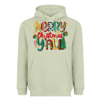 Matcha merry christmas y'all Heavyweight Hoodie - MaliasSmallBusiness