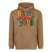 Toasted Coconut merry christmas y'all Heavyweight Hoodie - MaliasSmallBusiness
