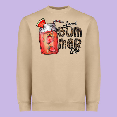 Summer Heavyweight Sweatshirt Designed By Cowhidedigitalart