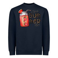 Navy summer Heavyweight Sweatshirt - CowhideDigitalArt