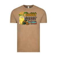 Vintage Coffee sweet summer time pineapple Vintage Tee - RacoonDesign