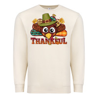 Sandshell western thankful thanksgiving turkey Premium Sweatshirt - NancyCooperArtShop