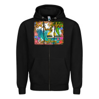 Black salt water heals everything Zipper Hoodie - Jasminsmagicworld