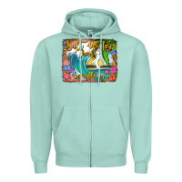 Seafoam salt water heals everything Zipper Hoodie - Jasminsmagicworld