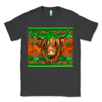 Smoke st patricks day long haired cow Classic Tee - Jasminsmagicworld