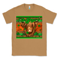 Toasted Coconut st patricks day long haired cow Classic Tee - Jasminsmagicworld