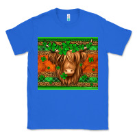 True Royal st patricks day long haired cow Classic Tee - Jasminsmagicworld