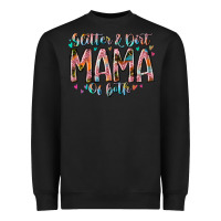 Black glitter and dirt mama of both Heavyweight Sweatshirt - RacoonDesign