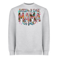 Heather Grey glitter and dirt mama of both Heavyweight Sweatshirt - RacoonDesign